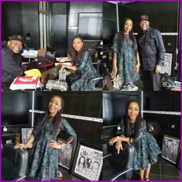Actress Dakore Egbuson Akande Signs New Management Deal With Upfront & Personal (Pics)